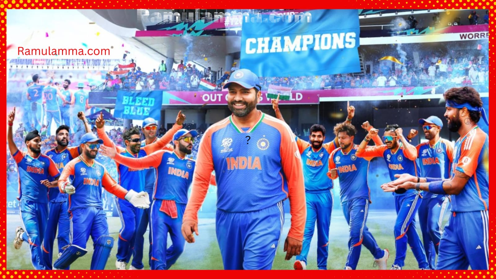 Rohit Sharma gave the 2024 T20 World Cup to the Indian team that won the titles of 1983 ODI World Cup under the captaincy of Kapil Dev, 2007 T20 World Cup under the captaincy of Dhoni and 2011 ODI World Cup.